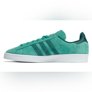 Adidas Campus Adv Shoes - Court Green/Core Green/Ftwr White Sz.8